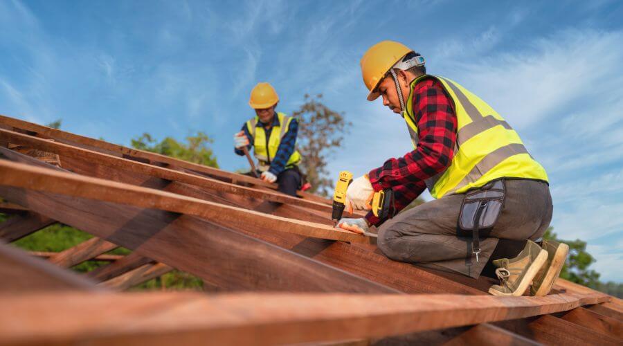 Professional New roof installation in Barbeau, MI